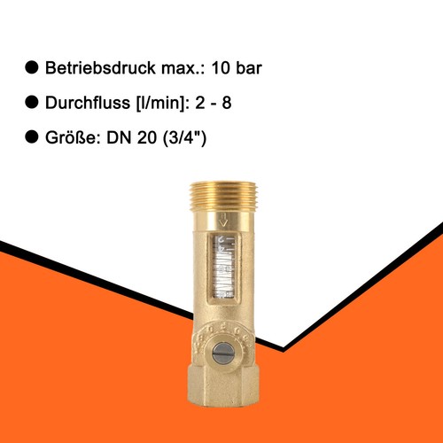 Mechanischer durchflussmesser - mechanischer,