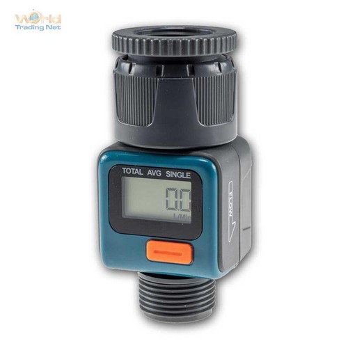 Digitaler wasser zähler uhr - digitaler, wasser-zähler-uhr