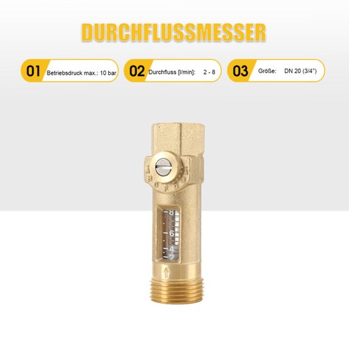 Durchflussmesser aussengewinde - durchflussmesser,